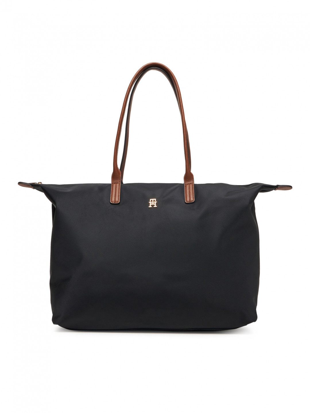 Tommy Hilfiger Kabelka Popette Maxi Tote AW0AW17996 Černá